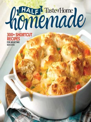 Taste of Home Half Homemade - ebook
